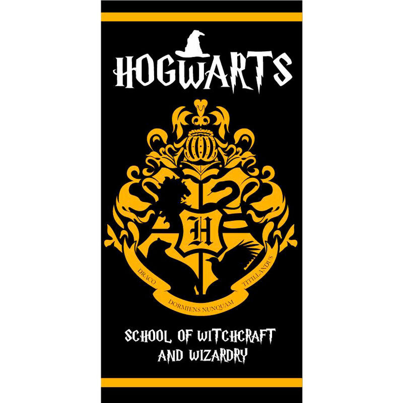 Harry Potter Hogwarts mikrofiber strandhandduk