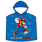 Super Mario Bros bomull poncho handduk