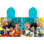 Dragon Ball Z mikrofiber ponchohandduk