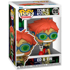 Funko POP Cowboy Bebop Ed & Ein Vinyl Figur