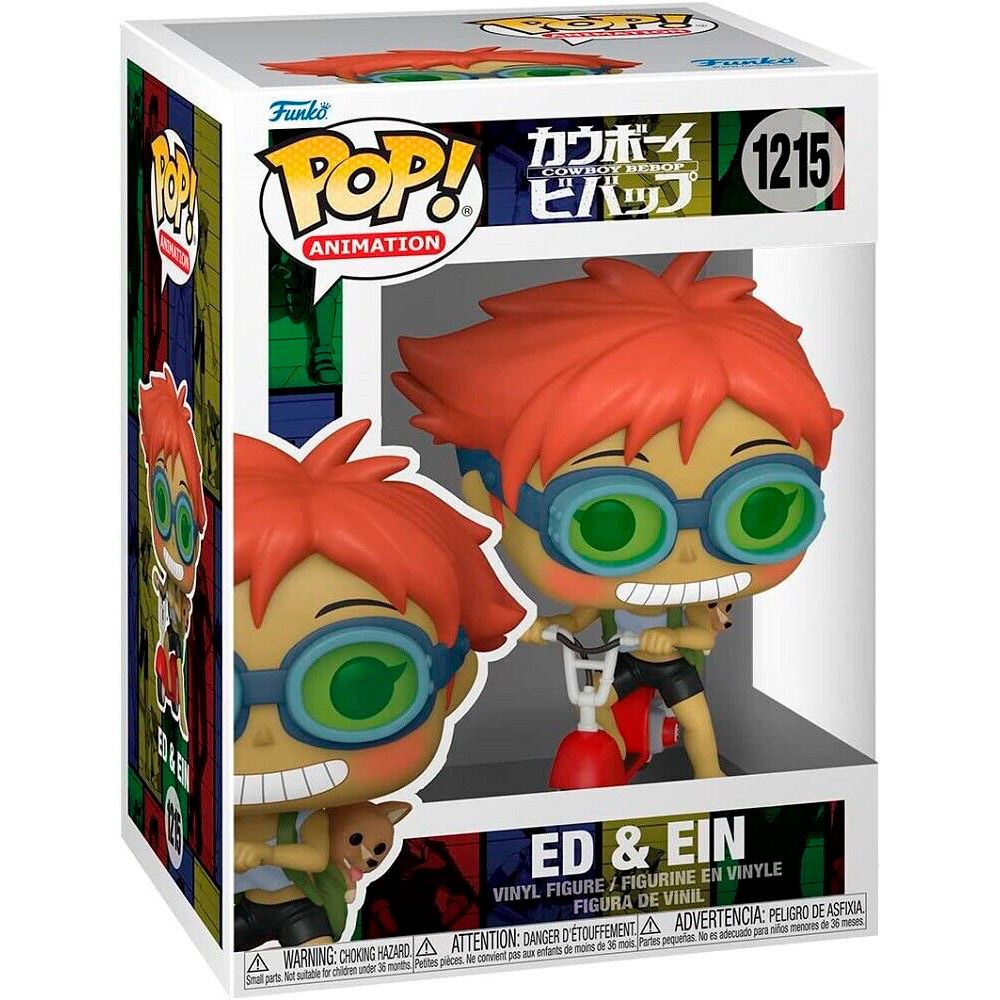 Funko POP Cowboy Bebop Ed & Ein Vinyl Figur