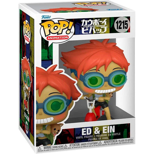 Funko POP Cowboy Bebop Ed & Ein Vinyl Figur