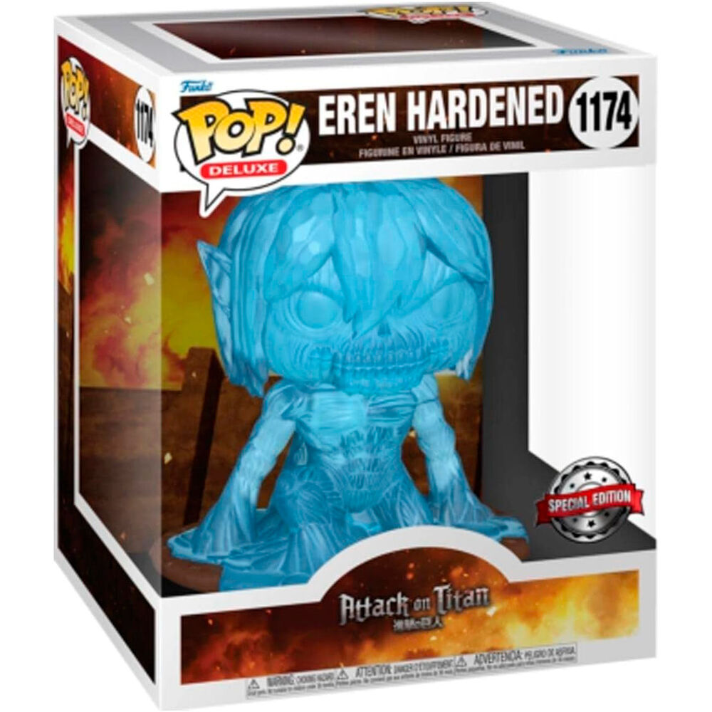 POP-figur Attack on Titan Eren Yeager Härdad Exklusiv