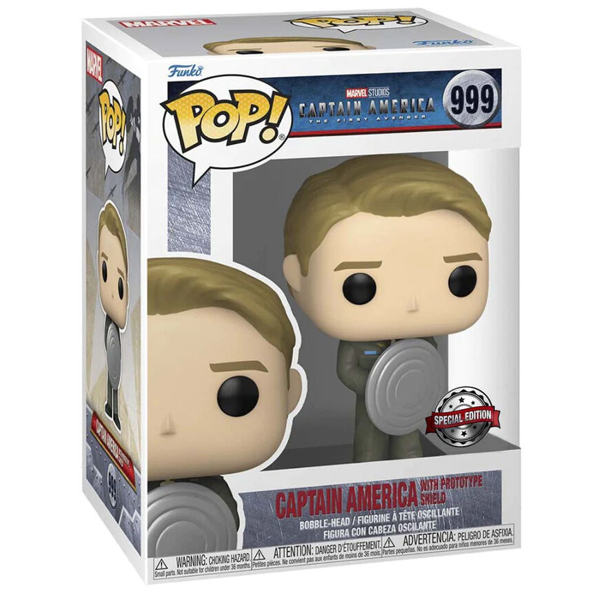 Funko POP Captain America Exclusive - Marvel Figur
