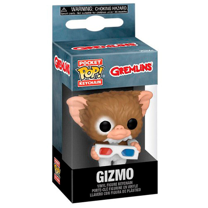 Pocket POP Nyckelring Gremlins Gizmo med 3D-glasögon