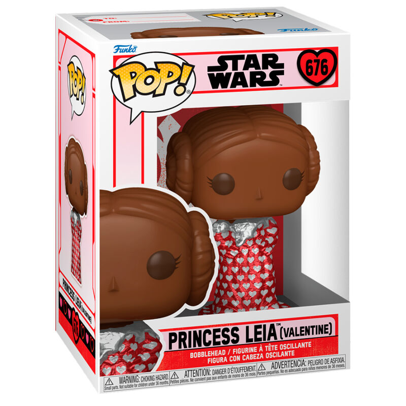 Funko POP Figur Star Wars Han Leia – Samlarobjekt i Fönsterbox