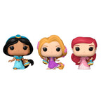 Carrot Pocket POP Blister 3 Figurer – Disney Princess Rapunzel, Ariel, Jasmin