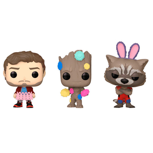 Carrot Pocket POP 3-pack med Marvels Guardians of the Galaxy