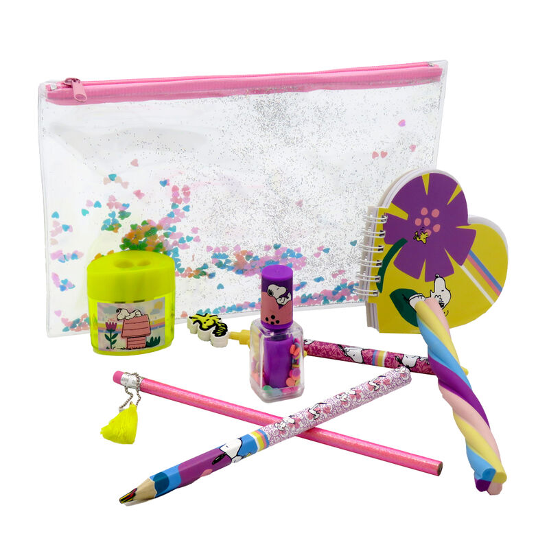 Snoopy Kontorsset + Pennfodral