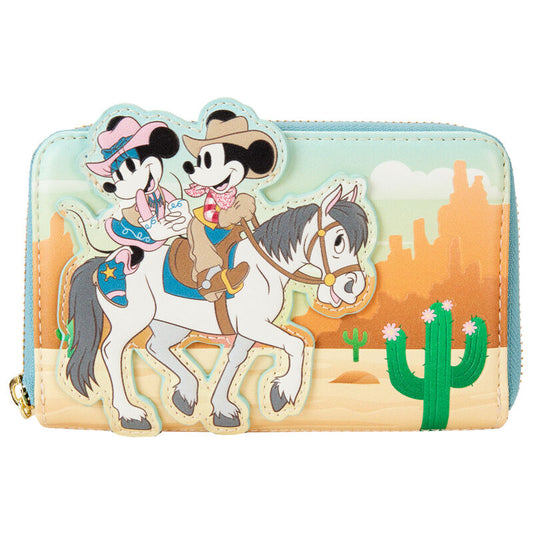 Loungefly Disney Mickey & Minnie Western Plånbok