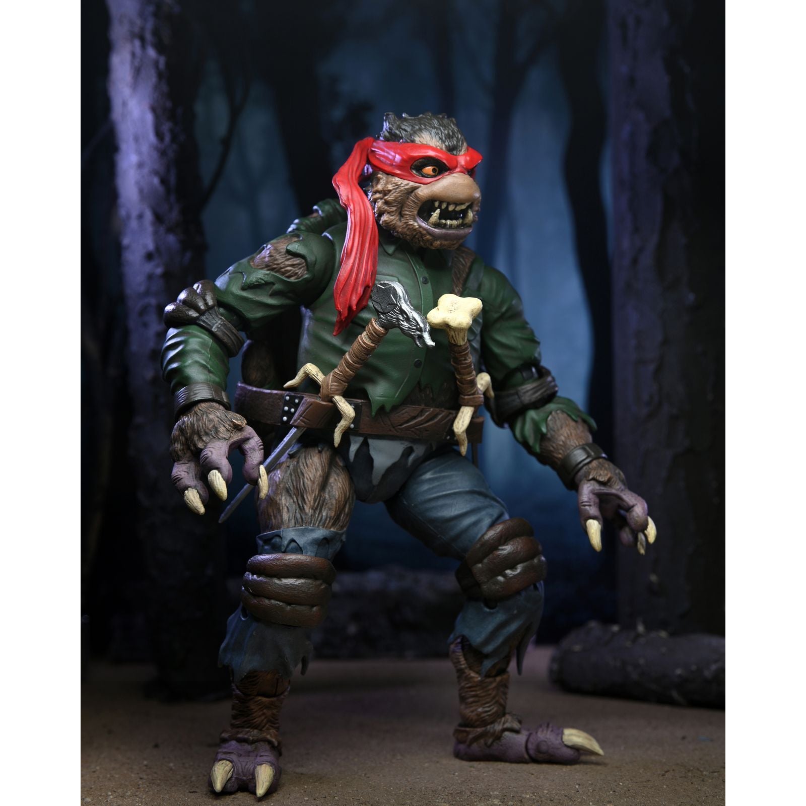 Ninja Turtles Universal Monsters Raphael som Vargmannen 18cm
