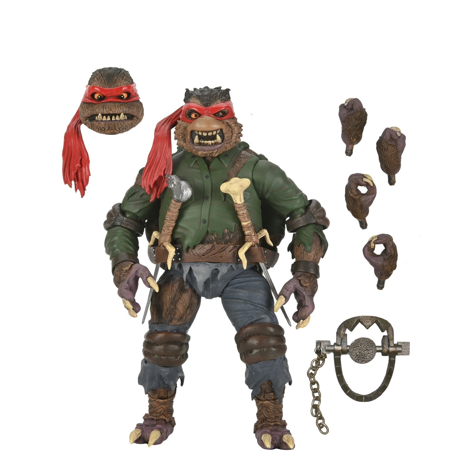 Ninja Turtles Universal Monsters Raphael som Vargmannen 18cm