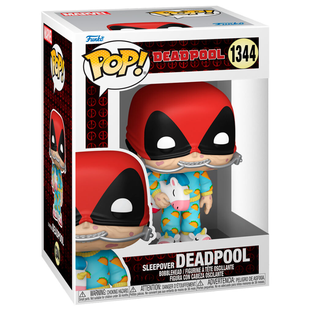 Funko POP Marvel Deadpool - Deadpool Sleepover Figur