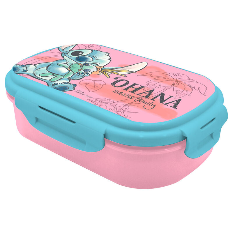 Disney Stitch Lunchlåda med Bestick