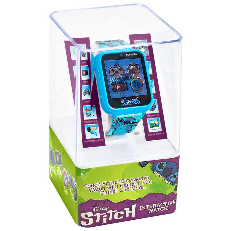 Disney Stitch Smartwatch med Selfie-kamera