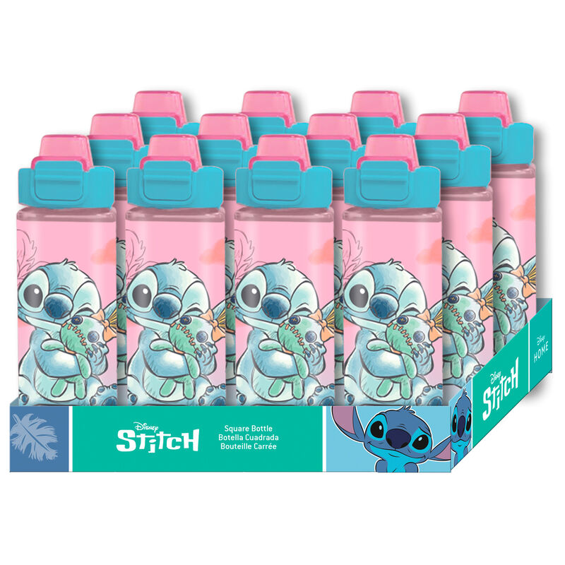 Disney Stitch Fyrkantig Flaska 500ml