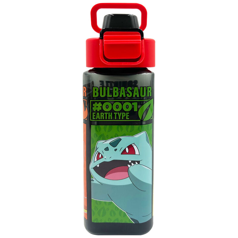 Pokemon Fyrkantig Flaska 500ml