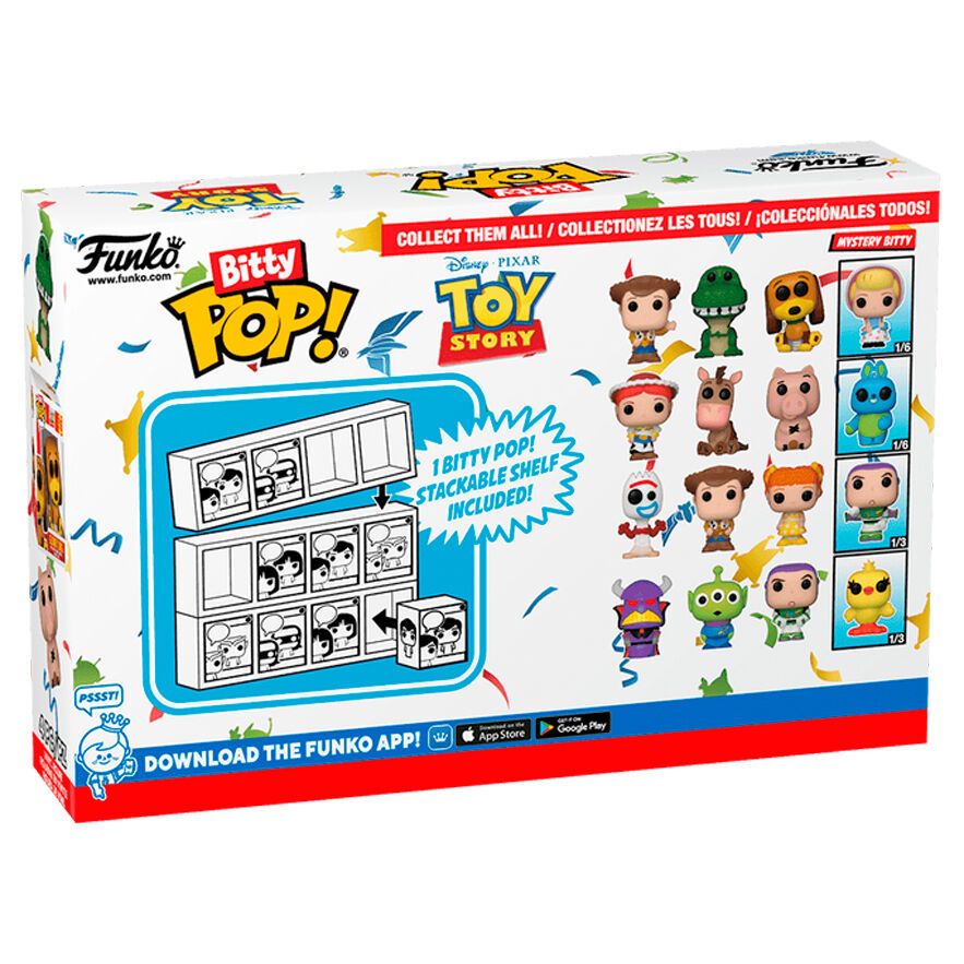 Bitty POP Disney Toy Story Woody 4-Pack Figurer