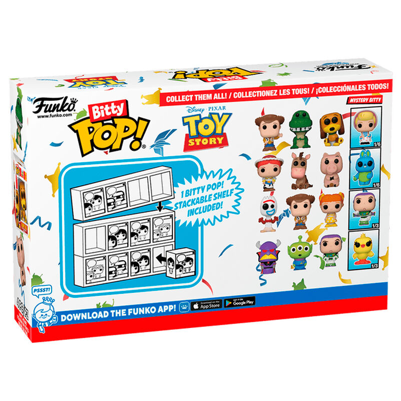 Bitty POP Disney Toy Story Forky - Blisterpack 4 Figurer