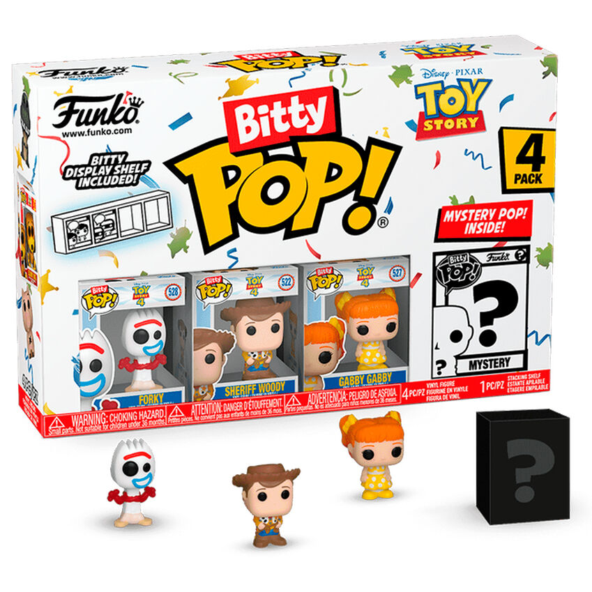 Bitty POP Disney Toy Story Forky - Blisterpack 4 Figurer