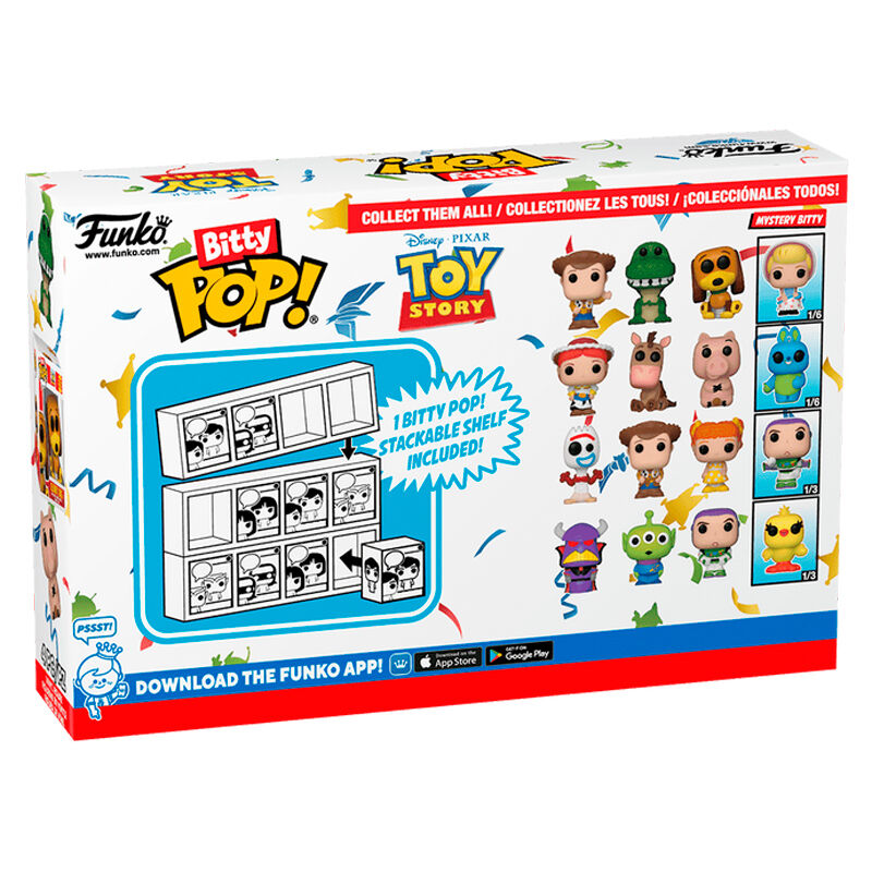 Blister 4 Figurer Bitty POP Disney Toy Story Zurg