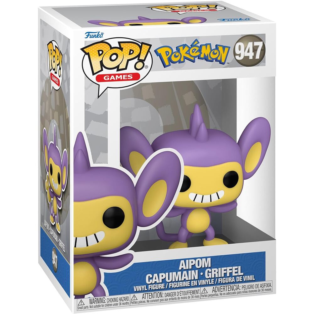 Funko POP Pokémon Aipom Vinyl Figur 9cm