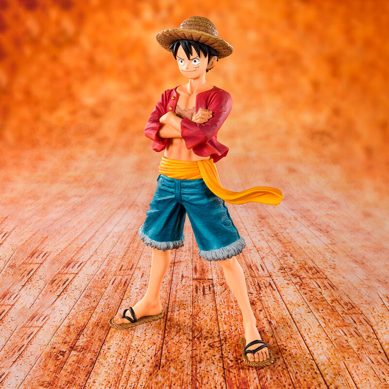 One Piece Monkey D Luffy Straw Hat Figuarts Zero Figur 14cm