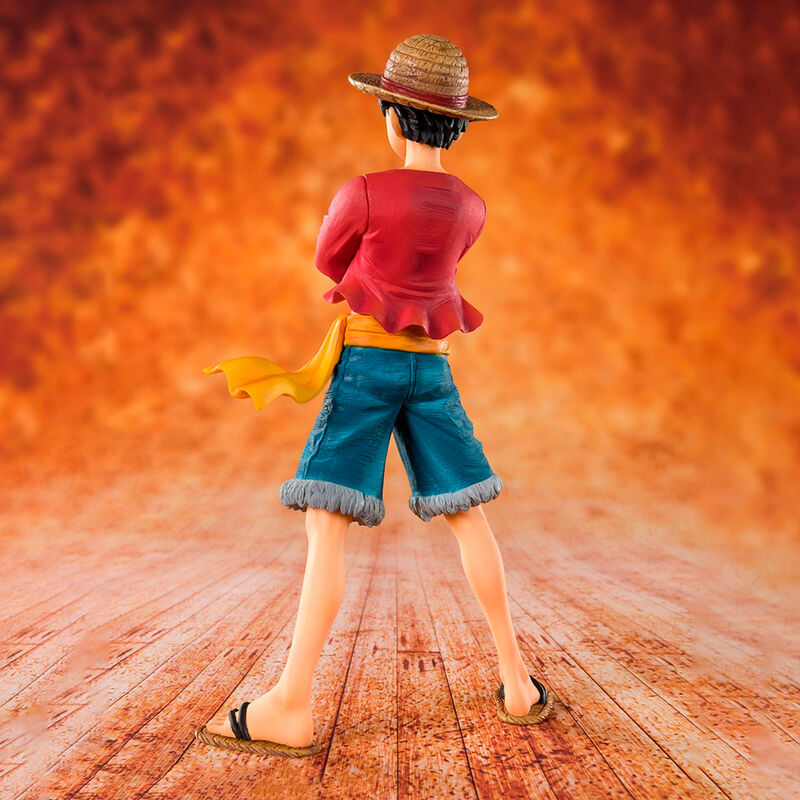 One Piece Monkey D Luffy Straw Hat Figuarts Zero Figur 14cm