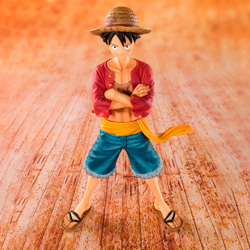 One Piece Monkey D Luffy Straw Hat Figuarts Zero Figur 14cm