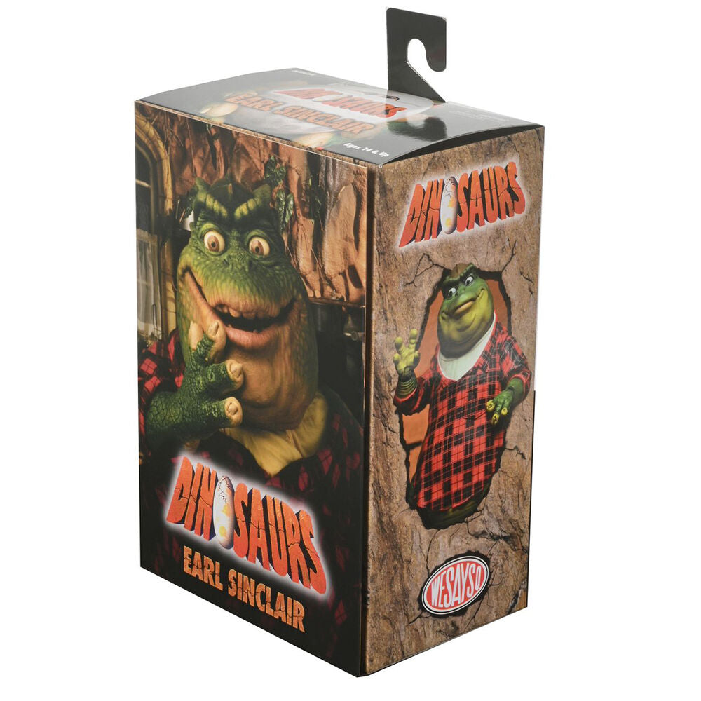 Dinosaurs Ultimate Earl Sinclair Figur 18 cm – Det Perfekta Tillskottet Till Din Dinosauriesamling