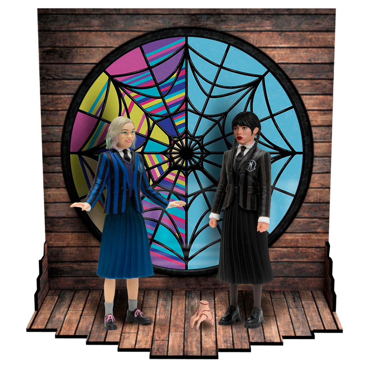 Wednesday - Wednesday & Enid Figurset 9,5 cm