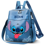 Size: 28x33x11cm. Casual one compartment backpack with top zip. Two open side pockets. Interior lining. Adjustable shoulder straps and removable 55cm handle for carrying as a shoulder bag.