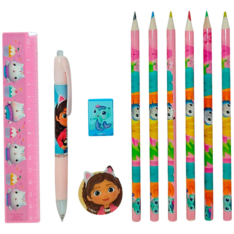 Gabbys Dollhouse Stationery Set - Kreativitet i varje detalj