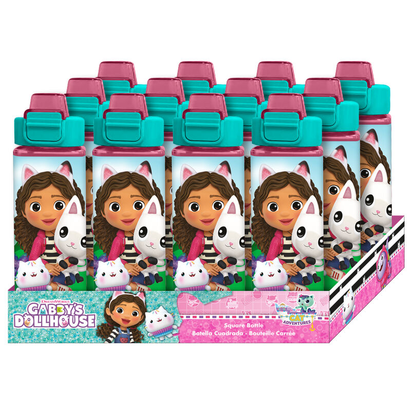 Gabby’s Dollhouse Fyrkantig Flaska 500ml