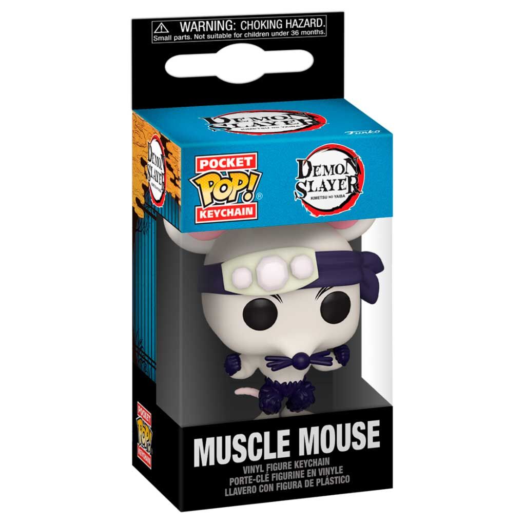 Pocket POP Nyckelring Demon Slayer Kimetsu no Yaiba Muscle Mouse
