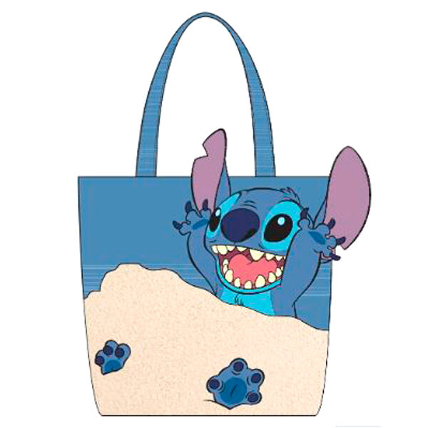 Disney Lilo & Stitch Beach Day Stitch Tote Bag
