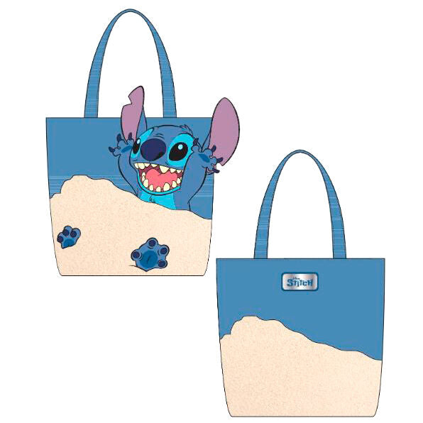 Disney Lilo & Stitch Beach Day Stitch Tote Bag