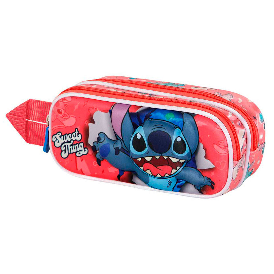 Disney Stitch 3D Dubbel Pennfodral