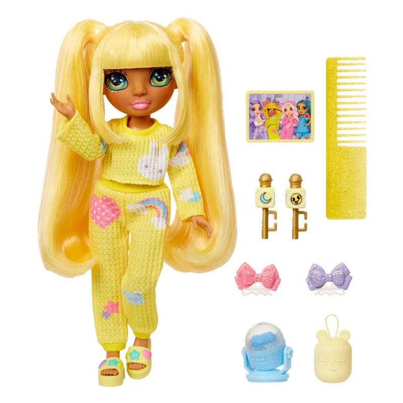 Rainbow High Junior High PJ Party Fashion Doll - Sunny (Gul)