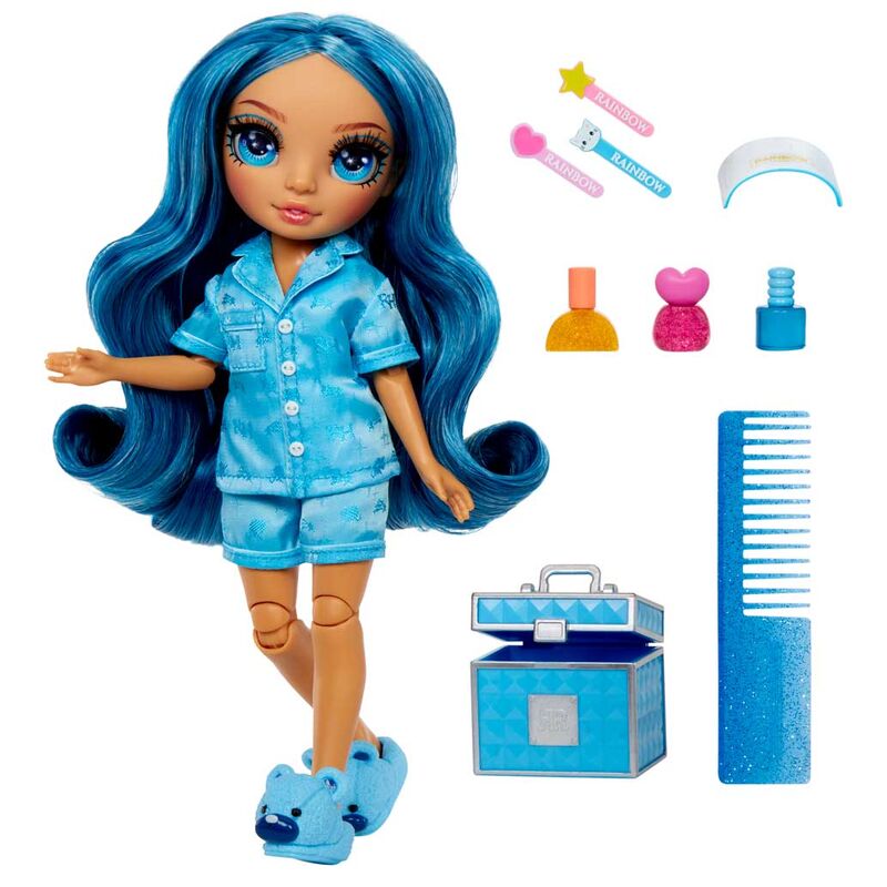 Rainbow High pyjama party Skyler docka 22cm