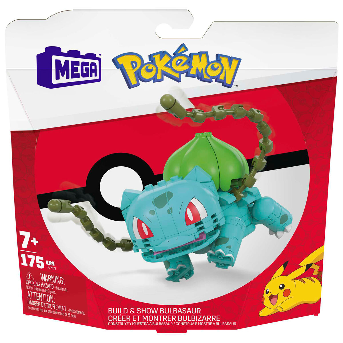 MEGA Pokémon GVK83 Byggleksak - Bulbasaur
