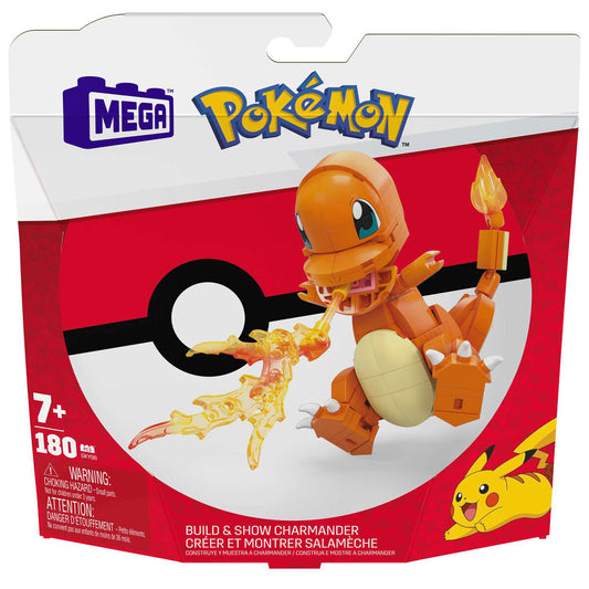 Pokemon Charmander Mega Construx Kit 180 Delar