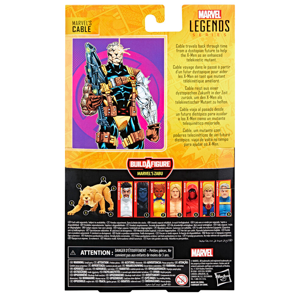 Marvel Legends Series Marvels Cable Figur 15cm