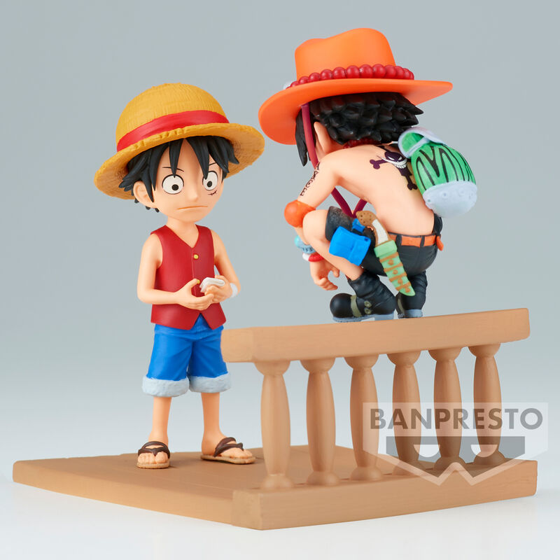 One Piece Monkey D Luffy & Portgas D Ace Figur