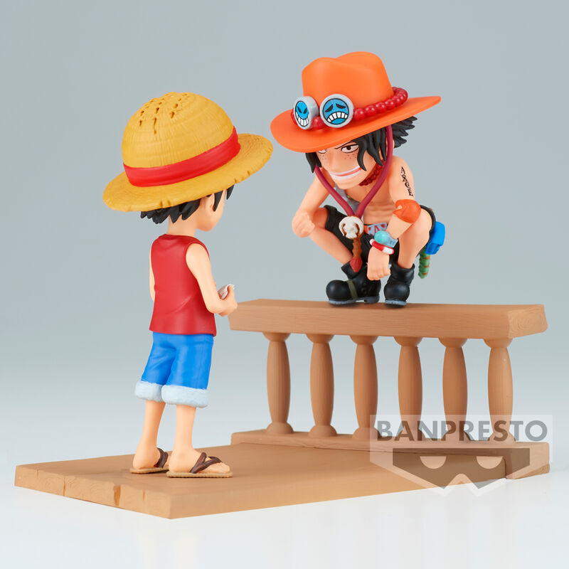 One Piece Monkey D Luffy & Portgas D Ace Figur