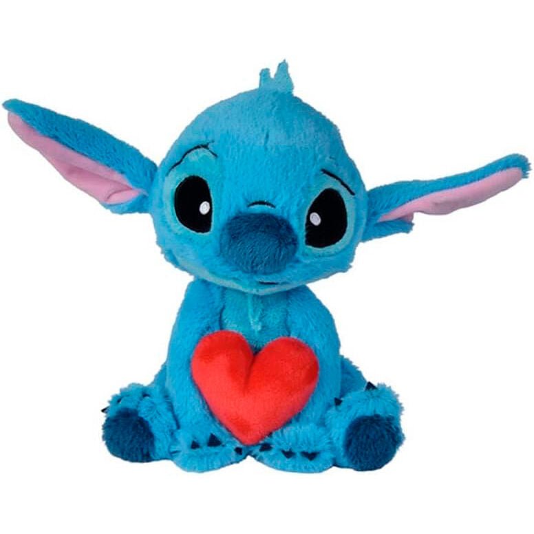 Disney Stitch hjärta gosedjur 25cm