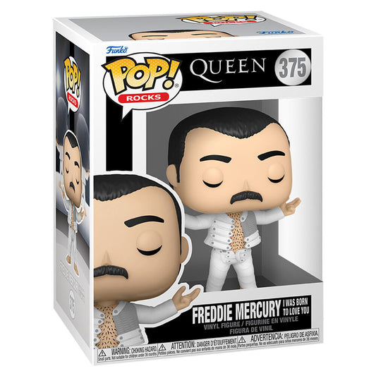 Funko POP Figur Rocks Queen Freddie Mercury 9cm