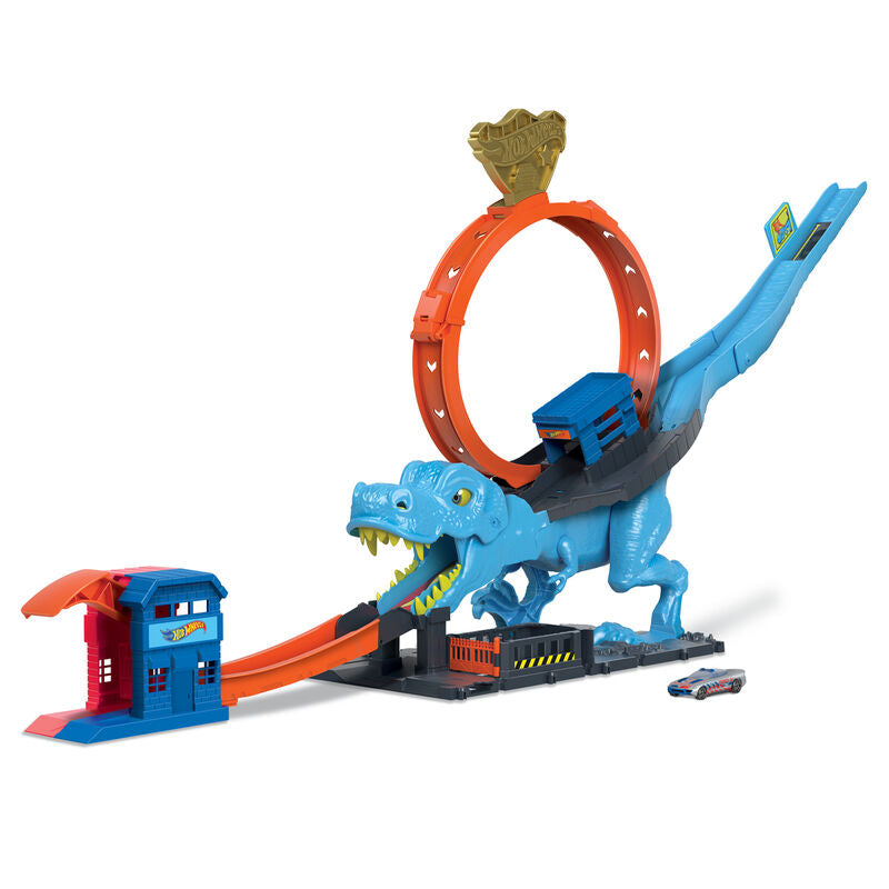Hot Wheels T-Rex Chomp Down - Spännande Lekset för Barn