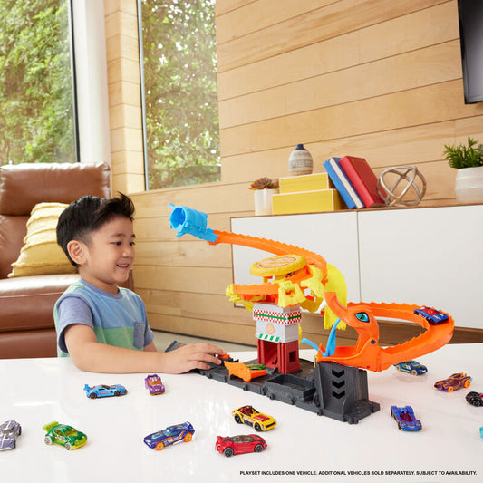 Hot Wheels Pizza Slam Cobra Attack Set