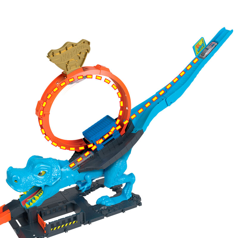 Hot Wheels T-Rex Chomp Down - Spännande Lekset för Barn